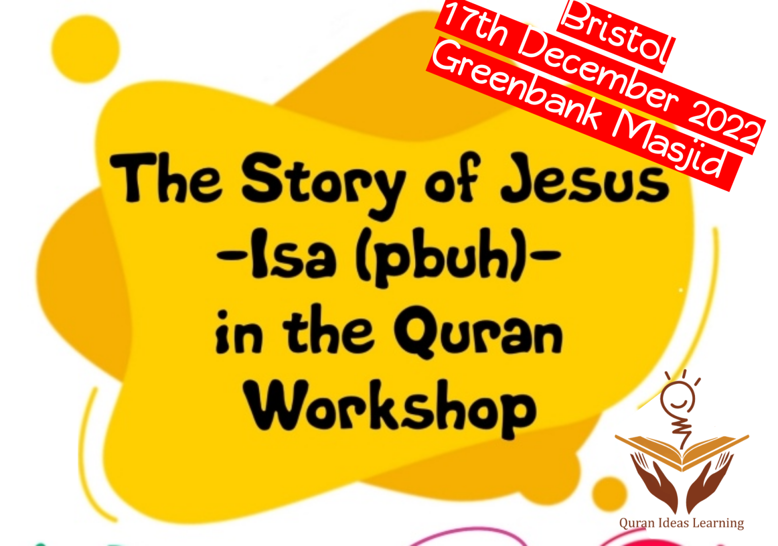 story-of-isa-as-workshop-for-children-greenbank-masjid